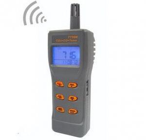 衡欣AZ77596|AZ77597 二氧化碳/一氧化碳/溫度/濕度/露點/濕球溫度檢測儀|AZ-77596|AZ-77597